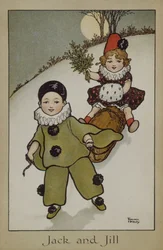 Jack og Jill, victoriansk kort
