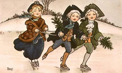 To kavalerer, victoriansk kort