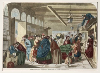 Hastings Railway Station - Down-togets ankomst