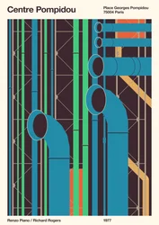 Centre Pompidou - Paris, 2020 (digitalt)