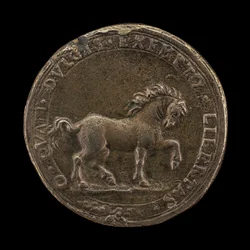 Horse Pawing the Earth, ca. 1545 (støbt ikke-sterling sølv) (modsat 6240388)
