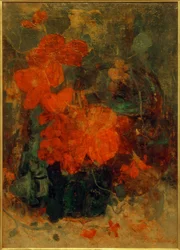 Begonier og nasturtiums