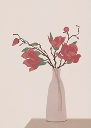 Elegant Magnolia-vaser