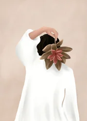 Blid, frodig blomstring