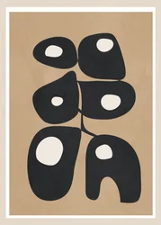 Organisk abstrakt kunst fra midten af det 20. århundrede