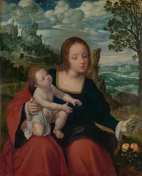 Resten på flugten til Egypten, ca. 1540.