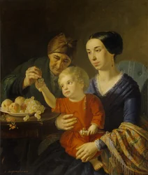 Familieportræt, 1848