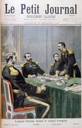 Admiral Gervais foran undersøgelseskomitéen, 1895