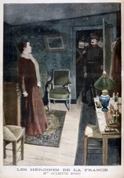 Juliette Dodu, heroin fra Frankrig, 1896.