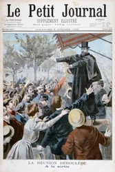 Paul Déroulède, fransk forfatter og politiker, 1898.