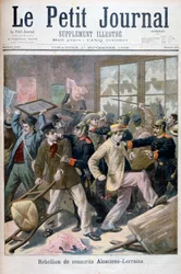 Oprør af de værnepligtige Alsaciens-Lorraine, 1896
