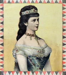 Portræt af Elisabeth af Wittelsbach