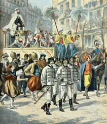 parade gennem paris