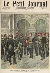 Retur af Æreslegionens Grand Cordon til Egyptens nye Khedive, fra 