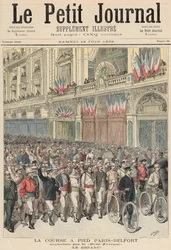 The Start of the Road Race fra Paris til Belfort, fra 
