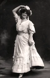 Marie Studholme 1875-1930, engelsk skuespillerinde, 1900-tallet.