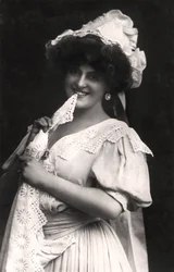 Marie Studholme 1875-1930, engelsk skuespillerinde, 1900-tallet.