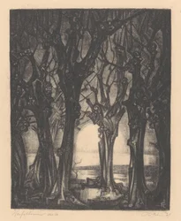 Herfstbomen (original titel på objekt)