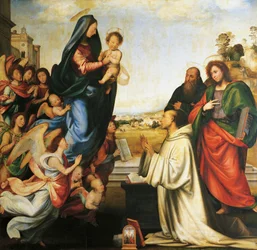 Jomfruens tilsynekomst for Sankt Bernhard
