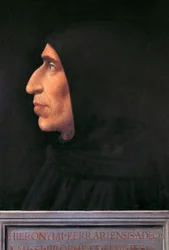 Portræt af Girolamo Savonarola (Ferrara