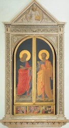 Liniers altertavle: St. Peter og St. Mark
