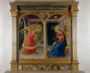 Bebudelsen, ca. 1432 (tempera på panel)