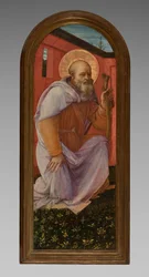 Panel fra en Triptykon: St. Anthony Abbed