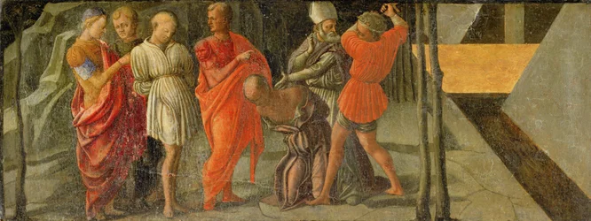 Sankt Nikolaus standser en uretfærdig henrettelse (i Martelli-kapellet) (panel)