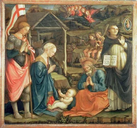 Fødselen med SS. Michael og Dominic, 1470