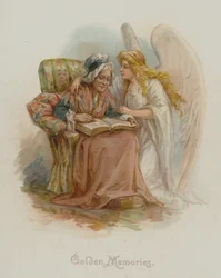Gyldne minder (chromolitho)