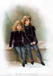 Prinserne i tårnet, 1897.