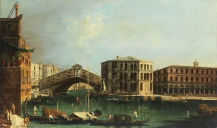 Francesco Albotto Rialtobroen og Camerlenghi-paladset