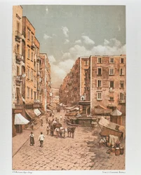 Italien, Napoli, Havnevejen