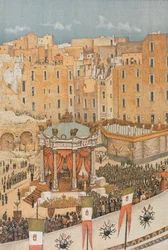 Renovering af Piazza del Porto (Port Square), i Napoli