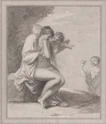 Ariadne, Amor og Bacchus, 1788.