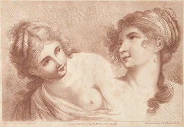 To kvinders hoveder, 1792.