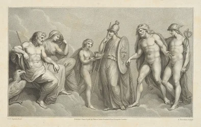 Herkules præsenteres for Jupiter og Juno
