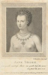 Jane Shore: giv den blide fru Shore endnu et blidt kys, Shakespeare,..., 1. februar 1790.
