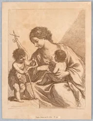 Jomfru, spædbarn og Sankt Johannes