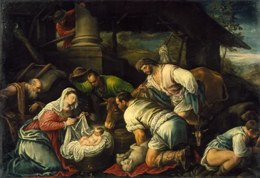 Hyrdernes tilbedelse, c.1585-1590