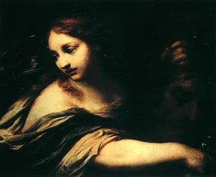 Judith og Holofernes (olie på lærred)