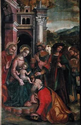 Tilbedelse af Magi, 1517 (se 211851)