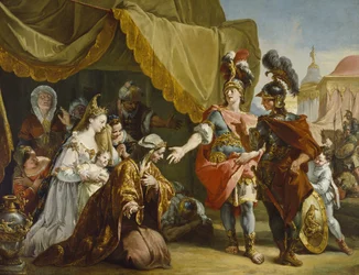 Familie af Darius før Alexander
