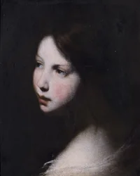 Hoved af en pige, ca. 1640