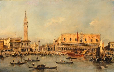 Ducale Palace i Venedig, af Francesco Guardi (1712-1793)