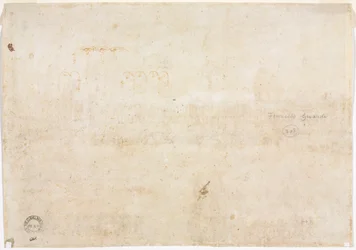 Tre skitser af buer, 1782.
