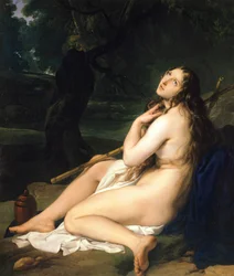 Den bodfærdige Sankt Maria Magdalene, af Francesco Hayez (1791-1882)