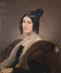Portræt af Clara Maffei