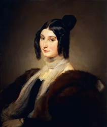 Portræt af Clara Maffei, af Francesco Hayez