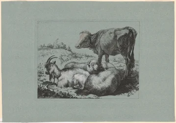 Planche 6, fra sættet med 12 pastoralscener
